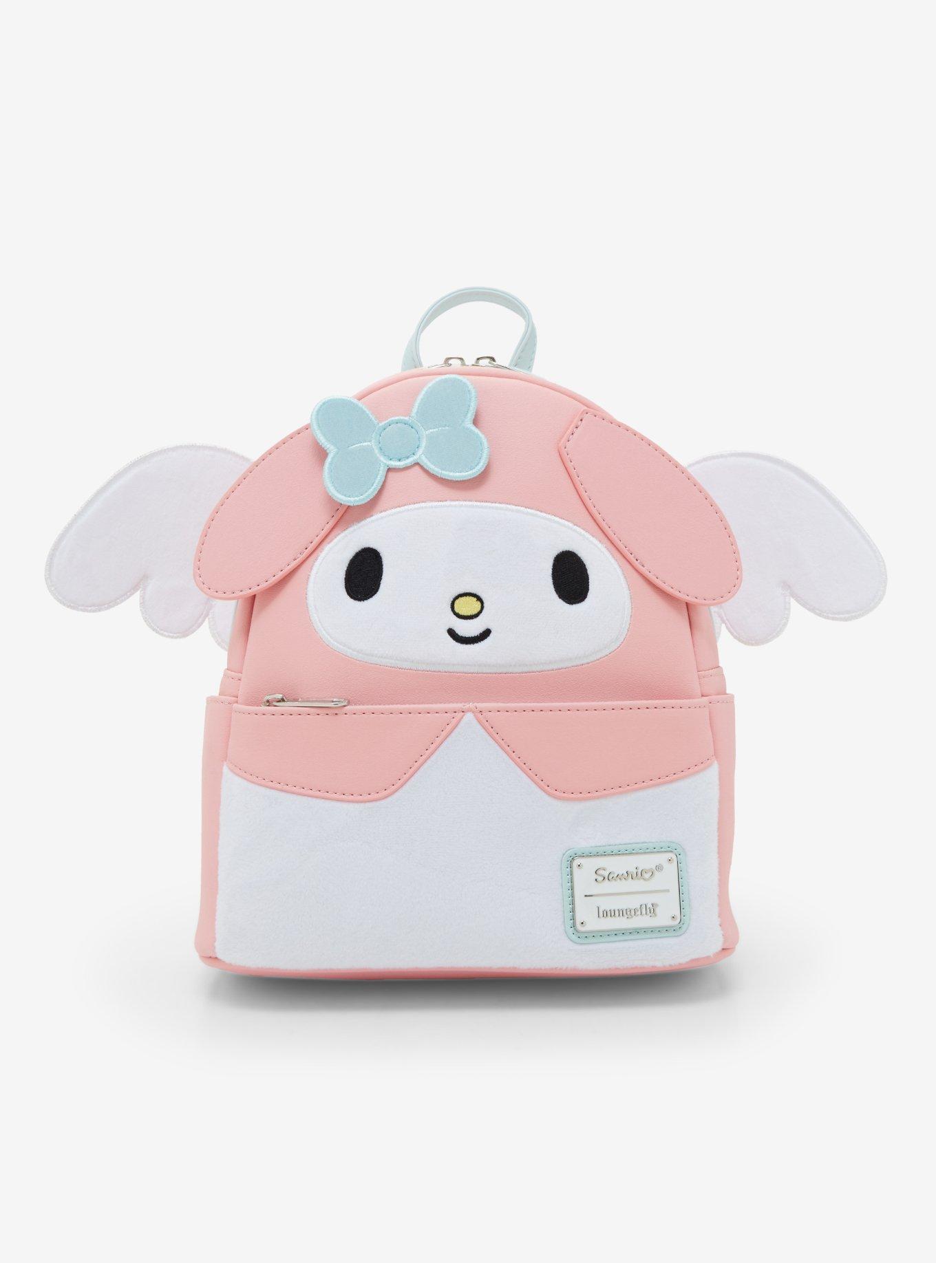 Loungefly Kuromi Figural Plush Crossbody Bag