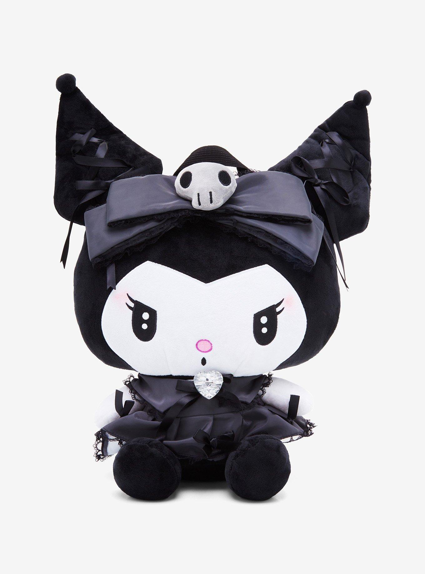Lolita Gothic Bunny Plush Bag  Bunny Plush Backpack Goth - Anime