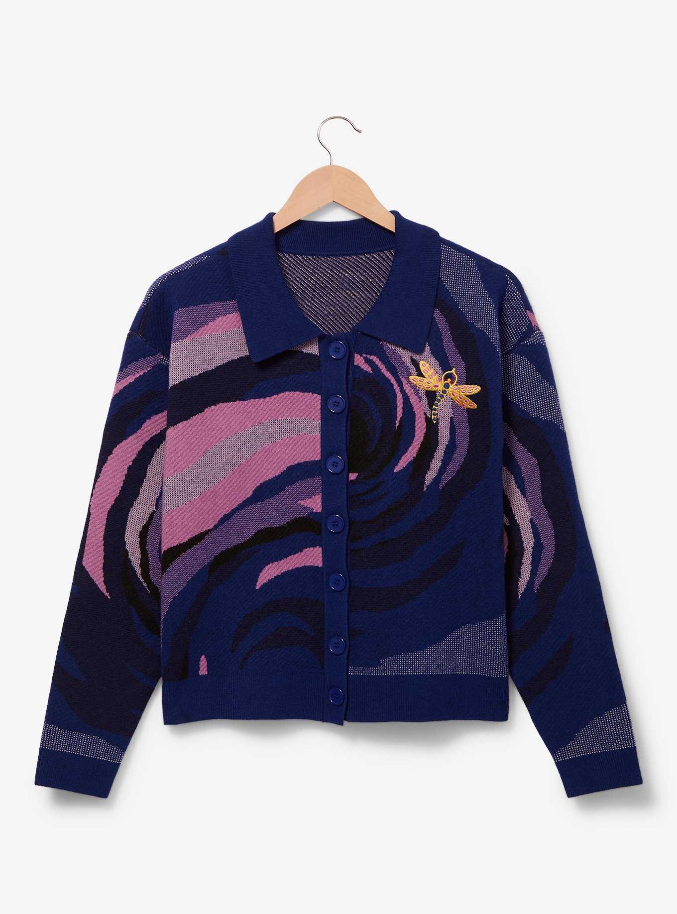 Coraline Dragonfly Collared Women's Cardigan - BoxLunch Exclusive, , hi-res