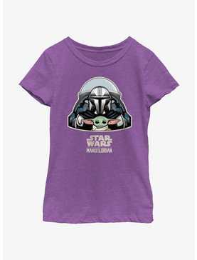 Star Wars The Mandalorian Mando & Grogu Cockpit Youth Girls T-Shirt, , hi-res