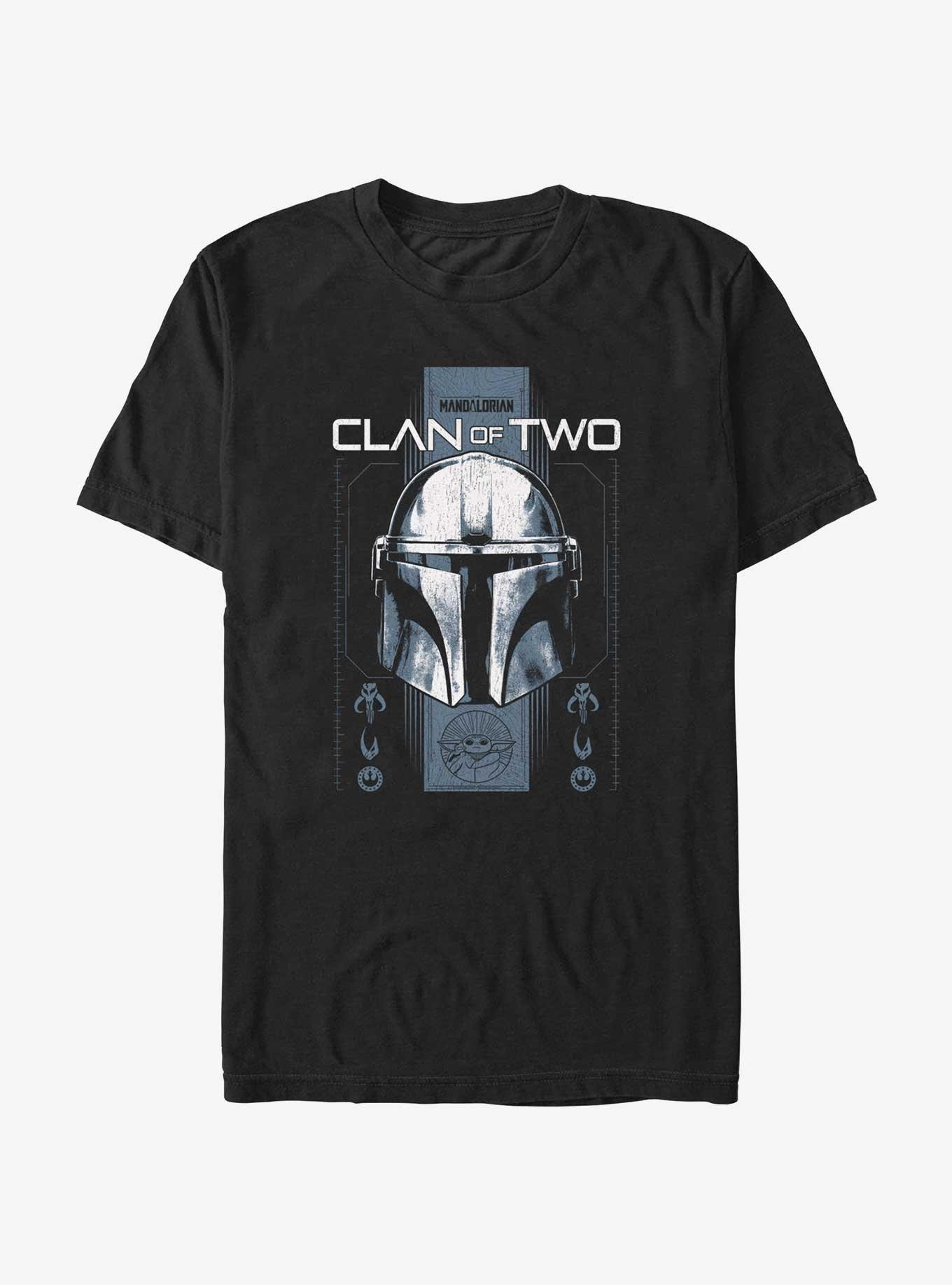 Star Wars The Mandalorian Clan of Two T-Shirt, BLACK, hi-res