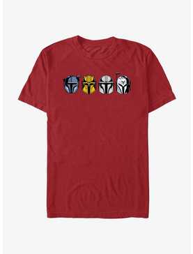 Star Wars The Mandalorian Helmet Lineup T-Shirt, , hi-res