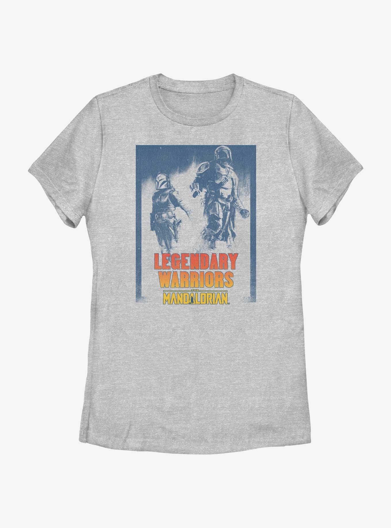 Star Wars The Mandalorian Legendary Warriors Bo-Katan Kryze and Din Djarin Womens T-Shirt, , hi-res