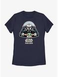 Star Wars The Mandalorian Mando & Grogu Cockpit Womens T-Shirt, NAVY, hi-res