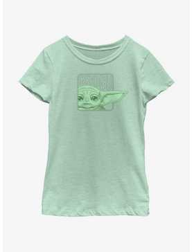Star Wars The Mandalorian Grogu Happy Ears Youth Girls T-Shirt, , hi-res