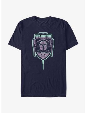 Star Wars The Mandalorian Fierce Warrior Badge T-Shirt, , hi-res