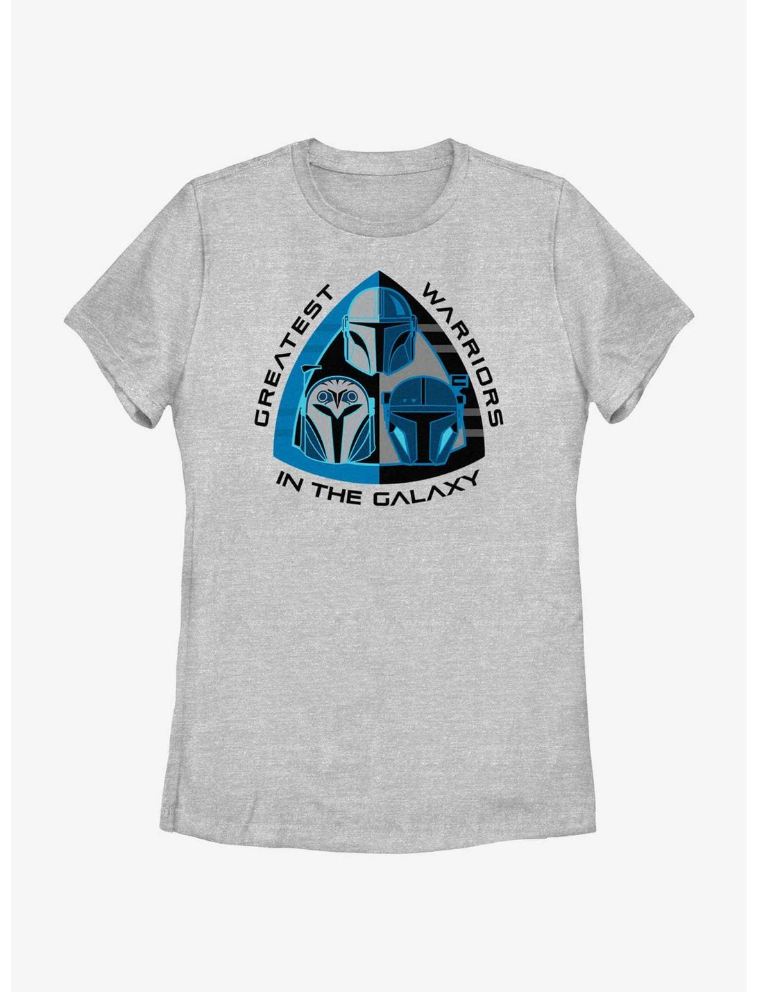 Star Wars The Mandalorian Greatest Warriors In The Galaxy Womens T-Shirt, ATH HTR, hi-res