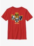 Star Wars The Mandalorian Don't Remove Helmet Youth T-Shirt, RED, hi-res