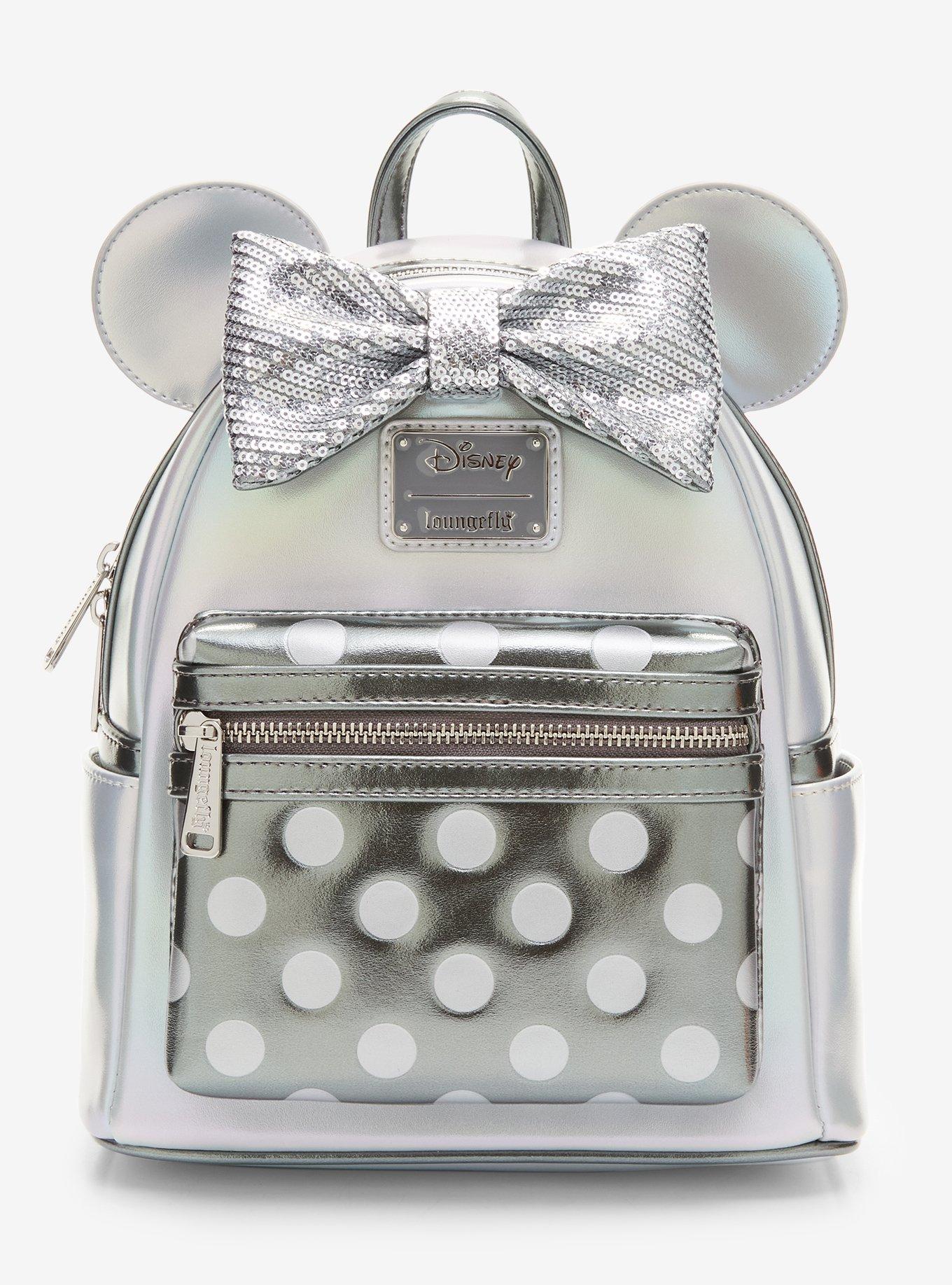 Loungefly Disney Mickey and Minnie Embossed Bag