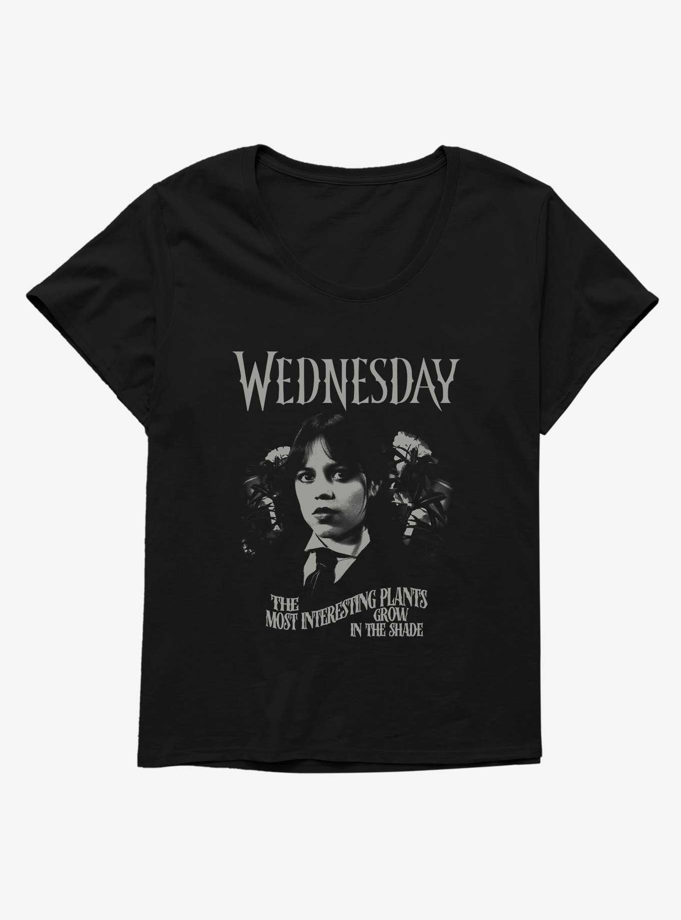Wednesday Most Interesting Plants Womens T-Shirt Plus Size, , hi-res