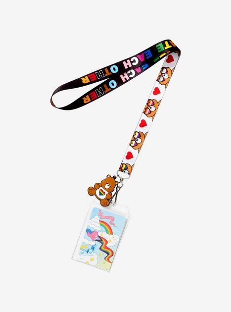 Care Bears Pride Tenderheart Bear Lanyard | Hot Topic