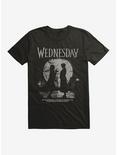 Wednesday Enid Roommate T-Shirt, BLACK, hi-res