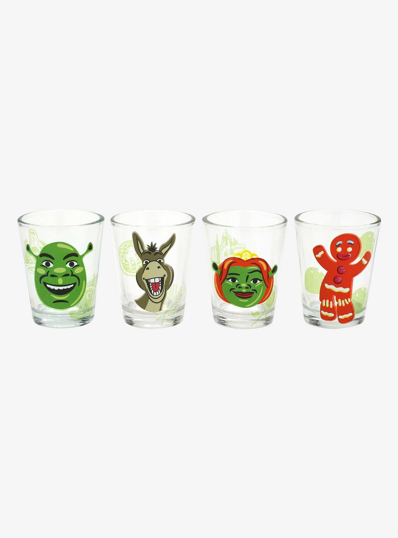 Shrek Character Mini Glass Set, , hi-res