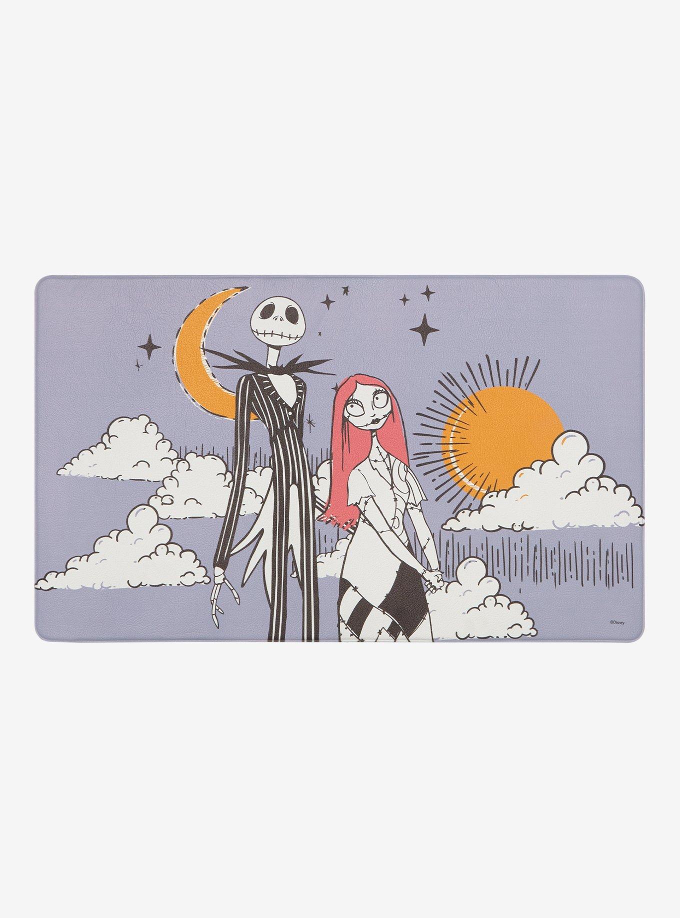 Disney The Nightmare Before Christmas Sally & Jack Skellington Celestial Kitchen Mat , , hi-res