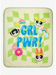 The Powerpuff Girls Checkered Girl Power Throw - BoxLunch Exclusive, , hi-res