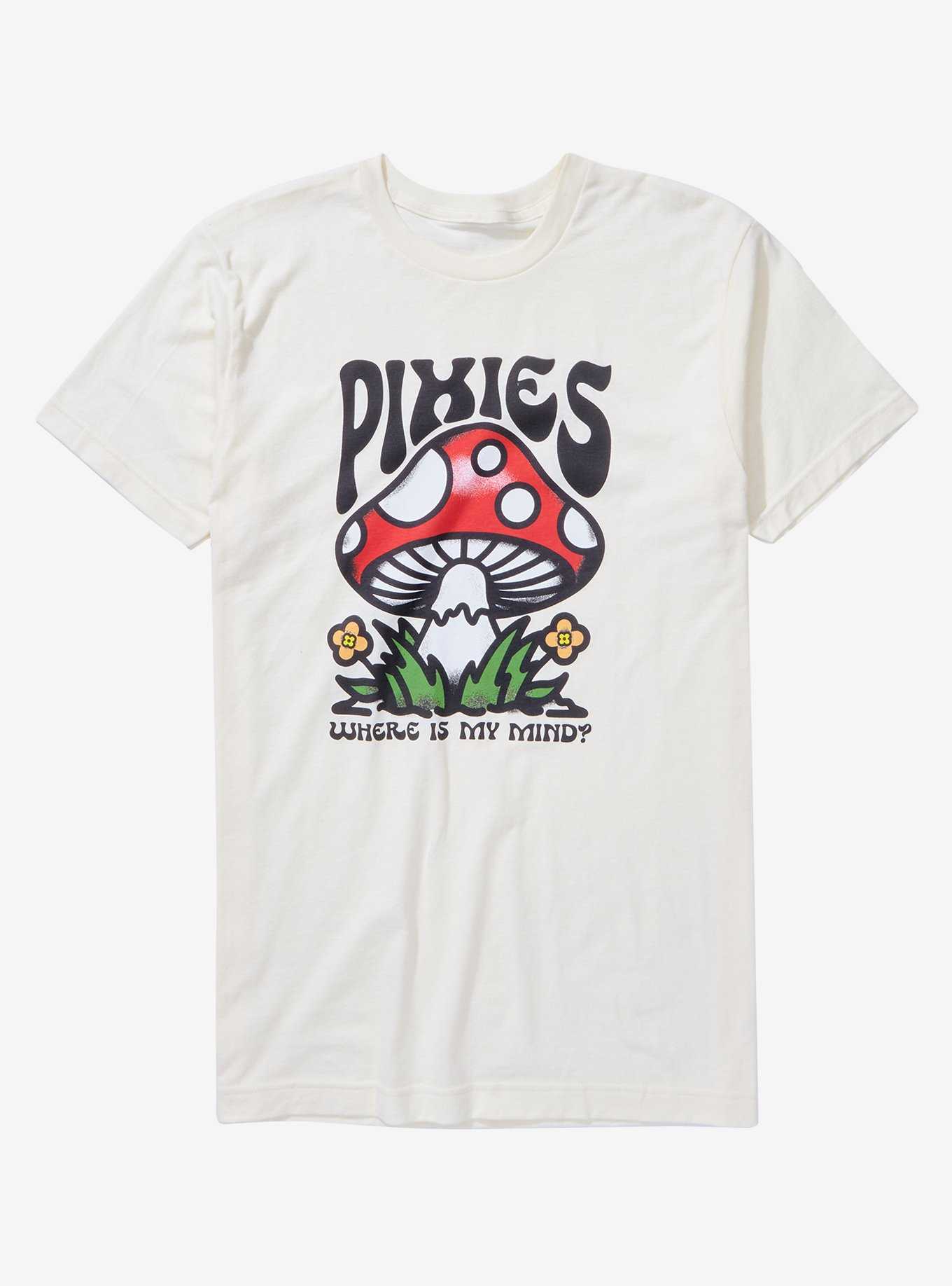 Pixies Where Is My Mind Mushroom T-Shirt, , hi-res