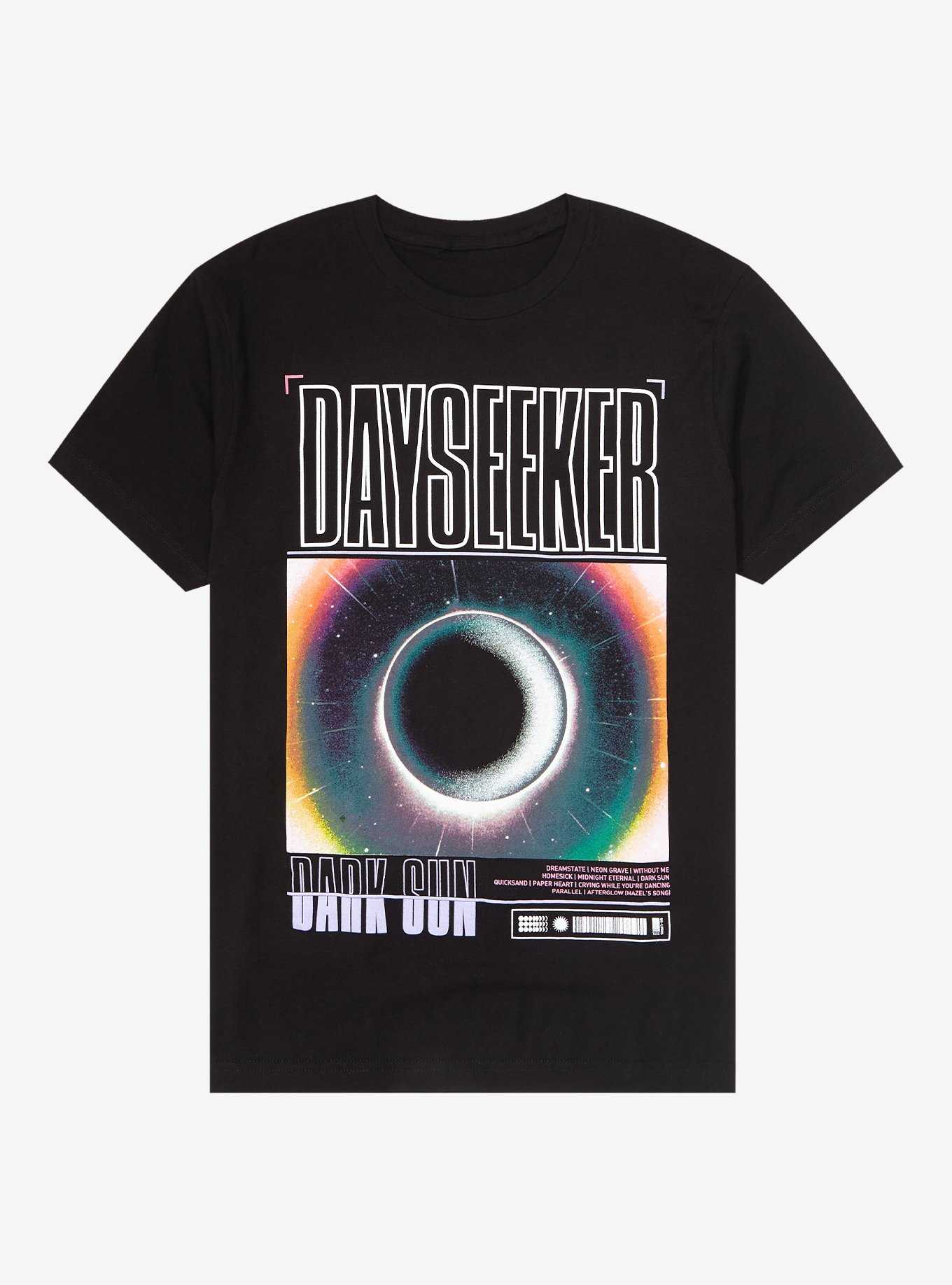 Dayseeker Dark Sun Track List T-Shirt, , hi-res