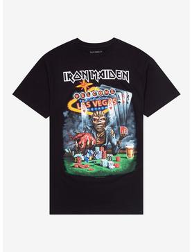 Plus Size Iron Maiden Eddie In Vegas T-Shirt, , hi-res