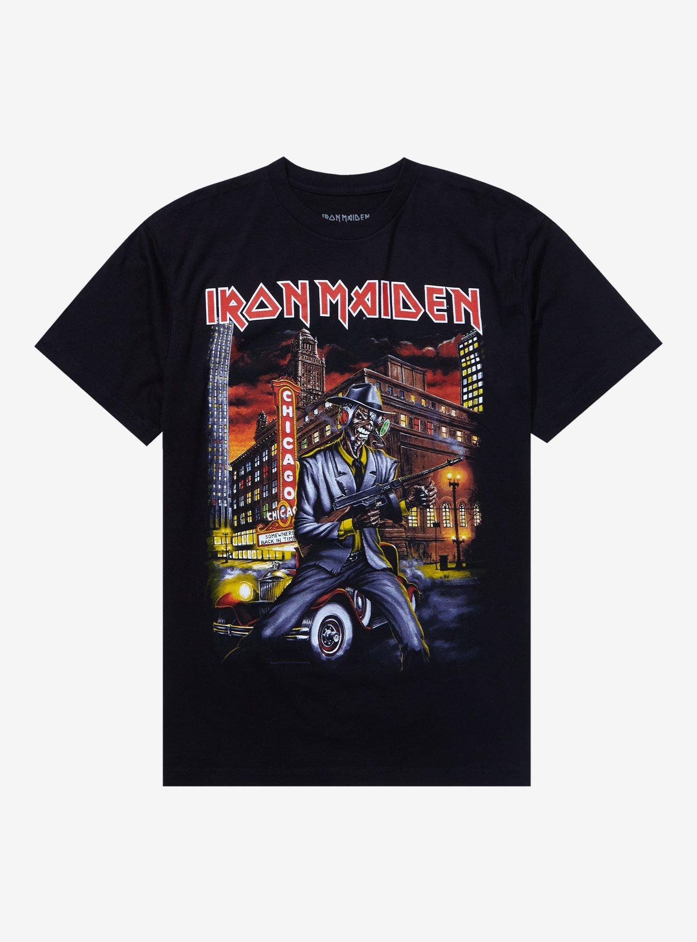 Iron Maiden Chicago Event 2008 T-Shirt, BLACK, hi-res