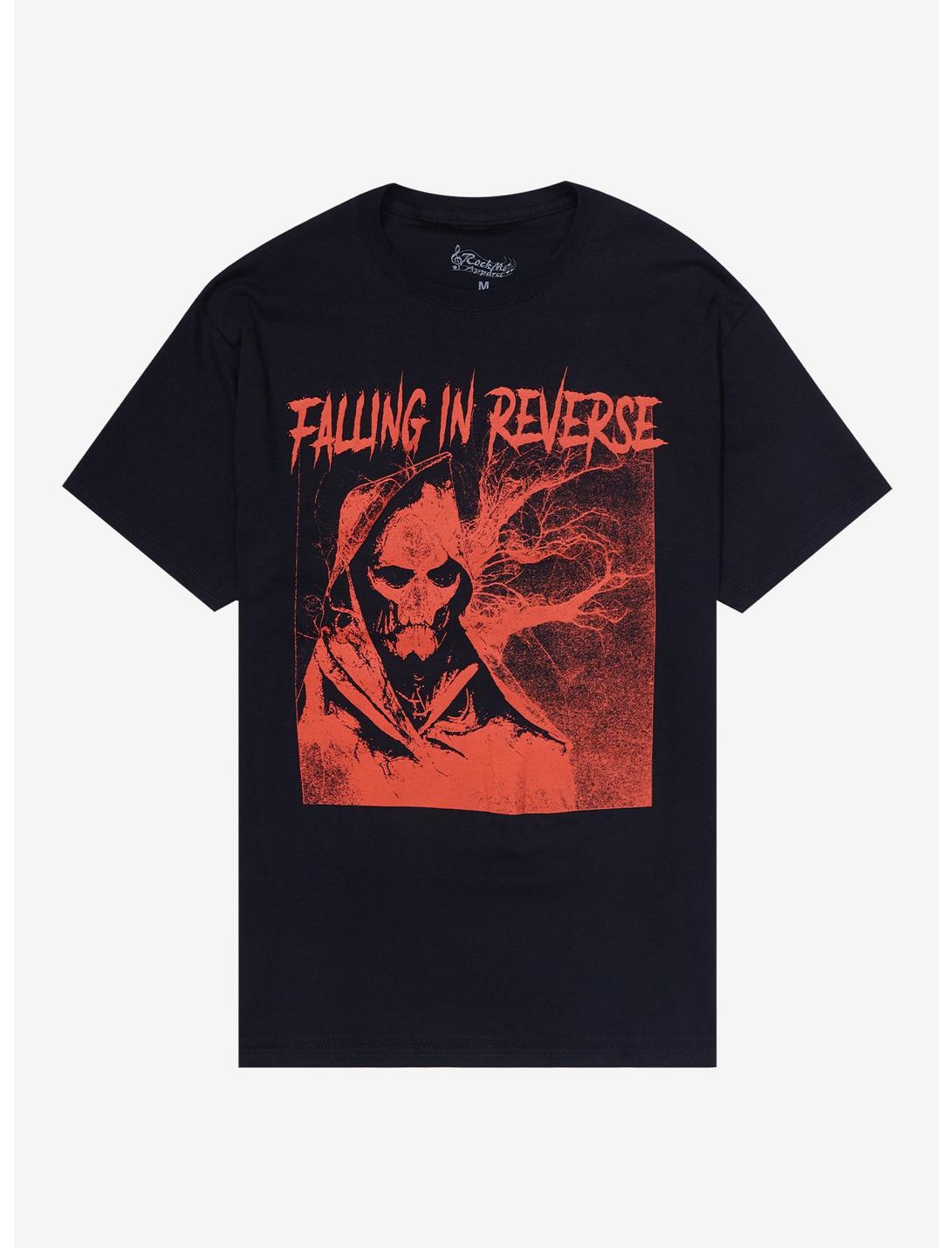 Falling In Reverse Red Reaper T-Shirt, BLACK, hi-res