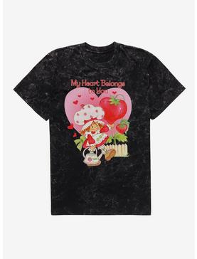 Plus Size Strawberry Shortcake My Heart  Mineral Wash T-Shirt, , hi-res