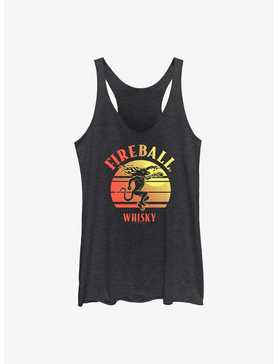 Fireball Whisky Sunset Womens Tank Top, , hi-res
