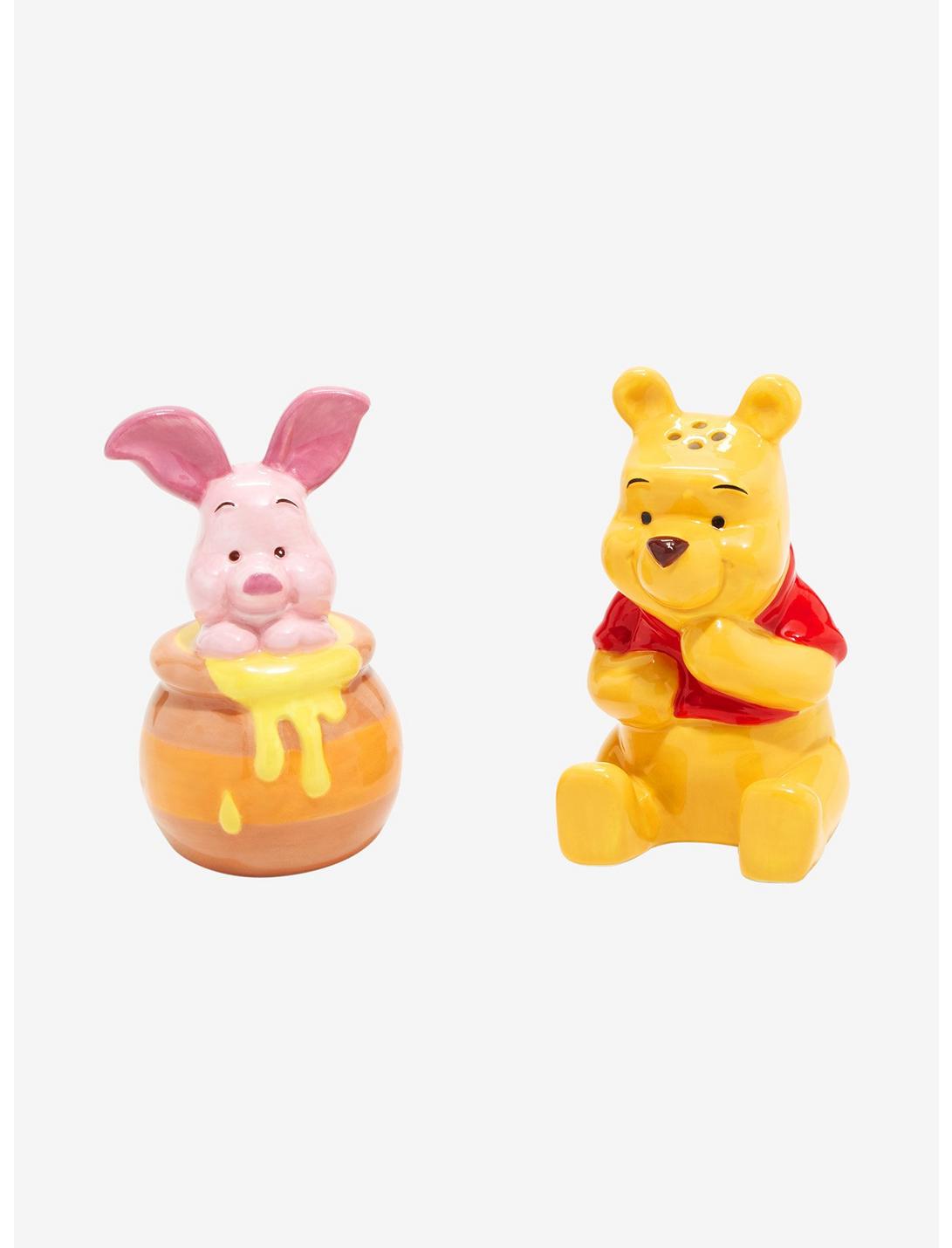 Disney Winnie the Pooh Piglet & Pooh Bear Salt & Pepper Shaker Set, , hi-res