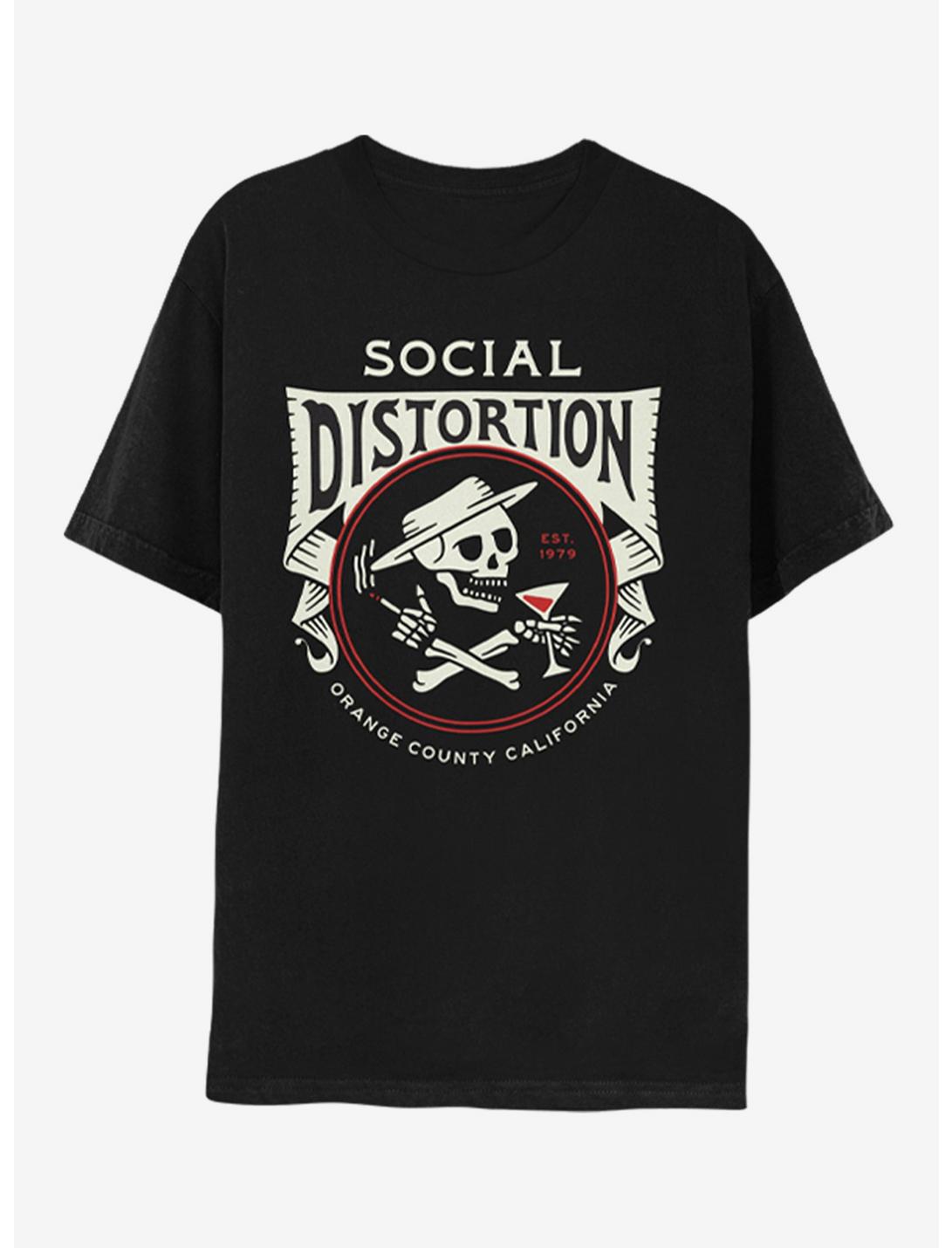 Social Distortion Orange County T-Shirt, BLACK, hi-res