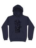 Black History Month Worst Creations All Power To The People Hoodie, NAVY, hi-res