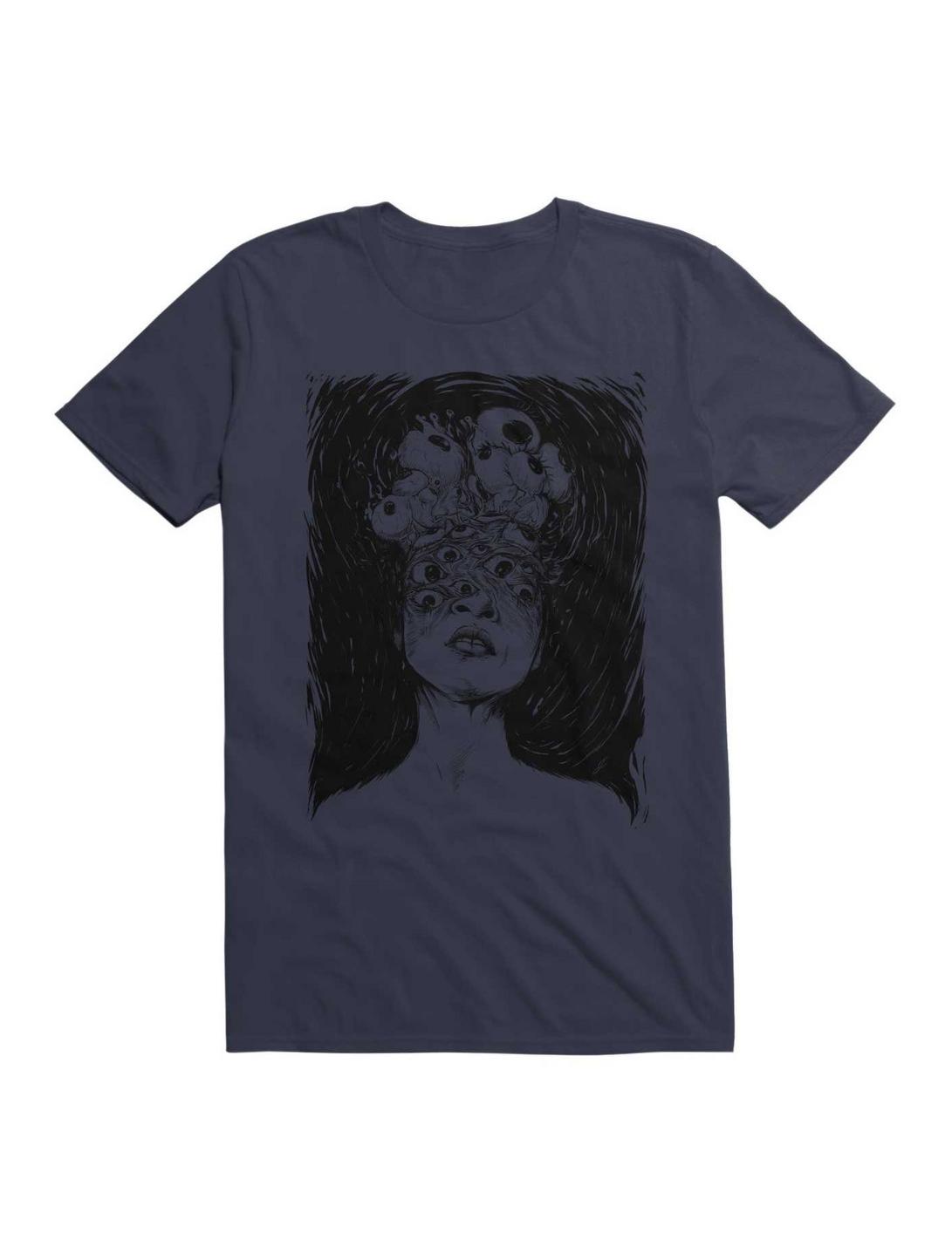 Black History Month Worst Creations The Witnesser T-Shirt, MIDNIGHT NAVY, hi-res