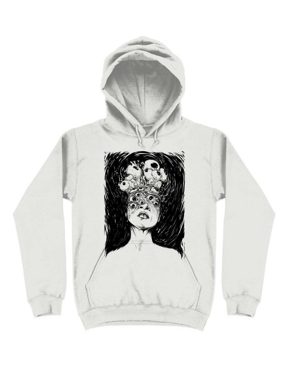 Black History Month Worst Creations The Witnesser Hoodie, WHITE, hi-res
