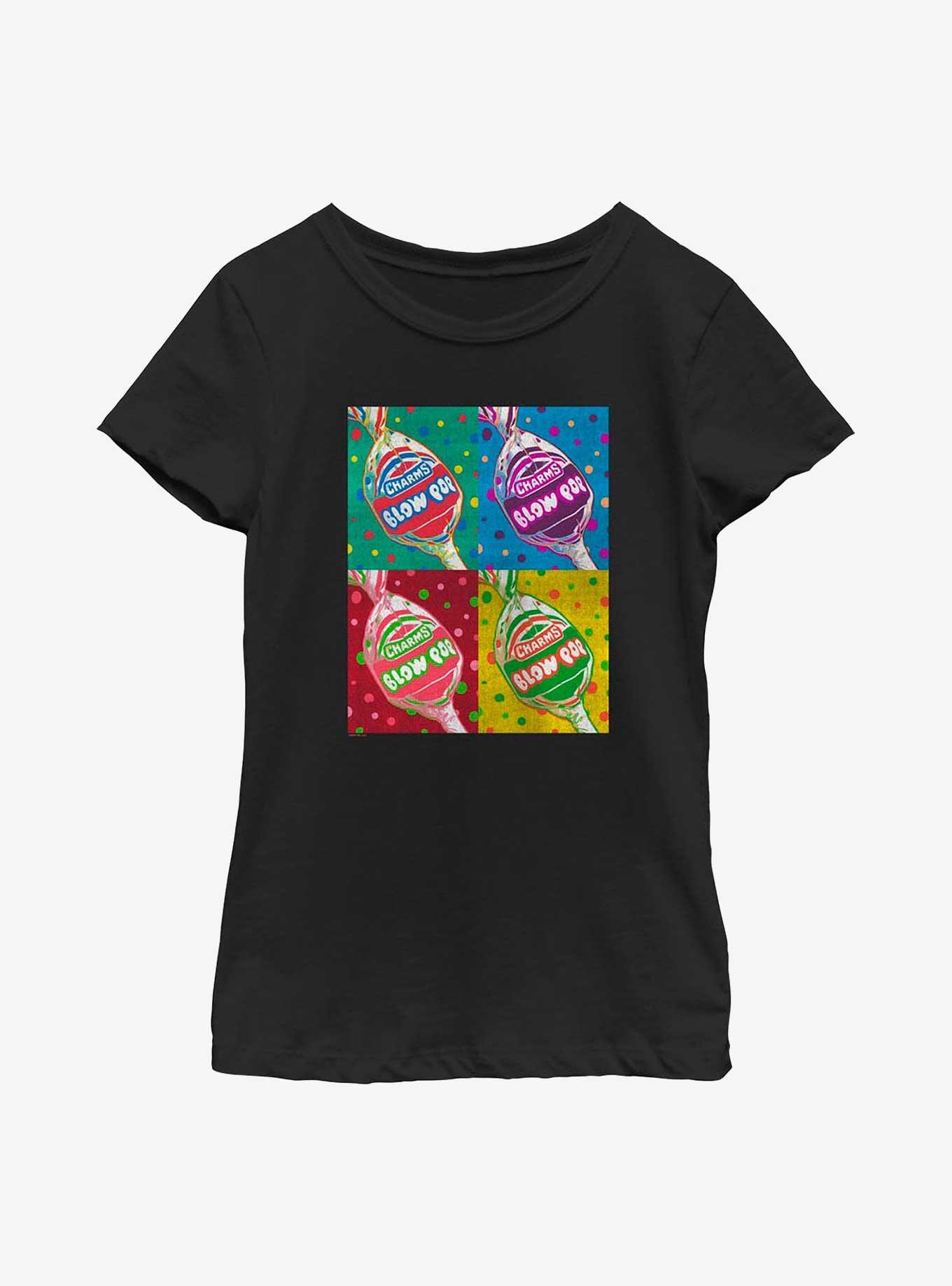 Tootsie Roll Blow Pop Warhol Youth Girls T-Shirt, , hi-res