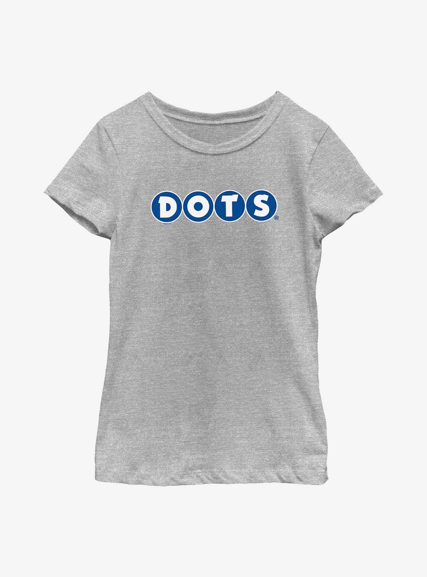 Tootsie Roll Dots Logo Youth Girls T-Shirt, , hi-res