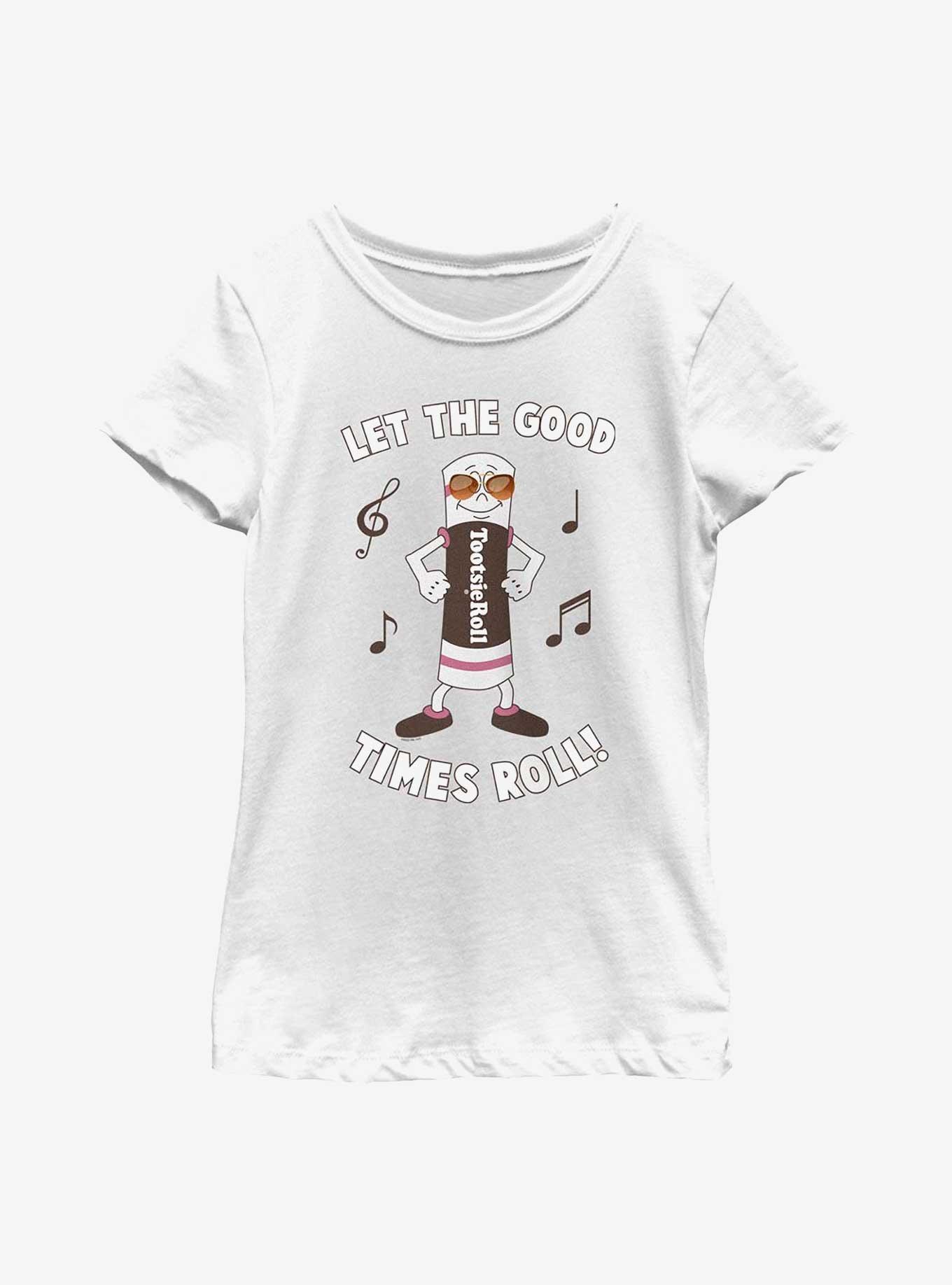 Tootsie Roll Let The Good Times Roll Youth Girls T-Shirt, , hi-res