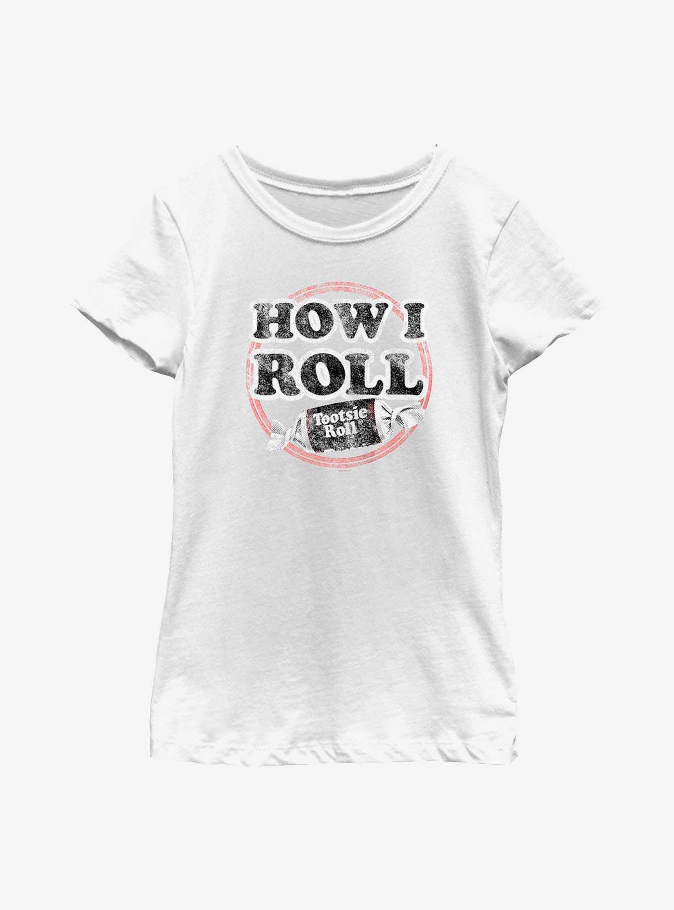 Tootsie Roll How I Roll Youth Girls T-Shirt, , hi-res