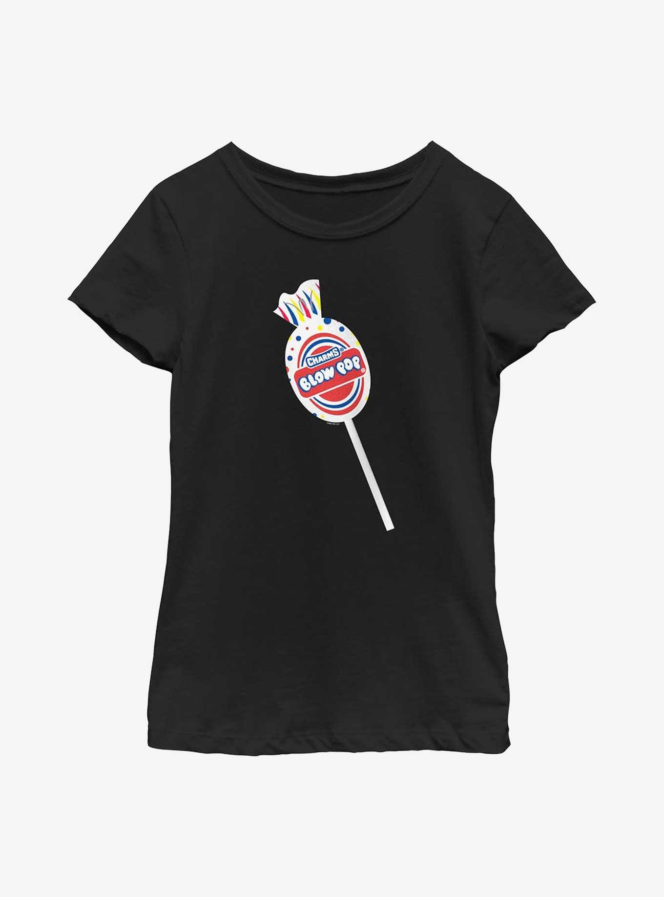 Tootsie Roll Blow Pop Lollipop Youth Girls T-Shirt, , hi-res