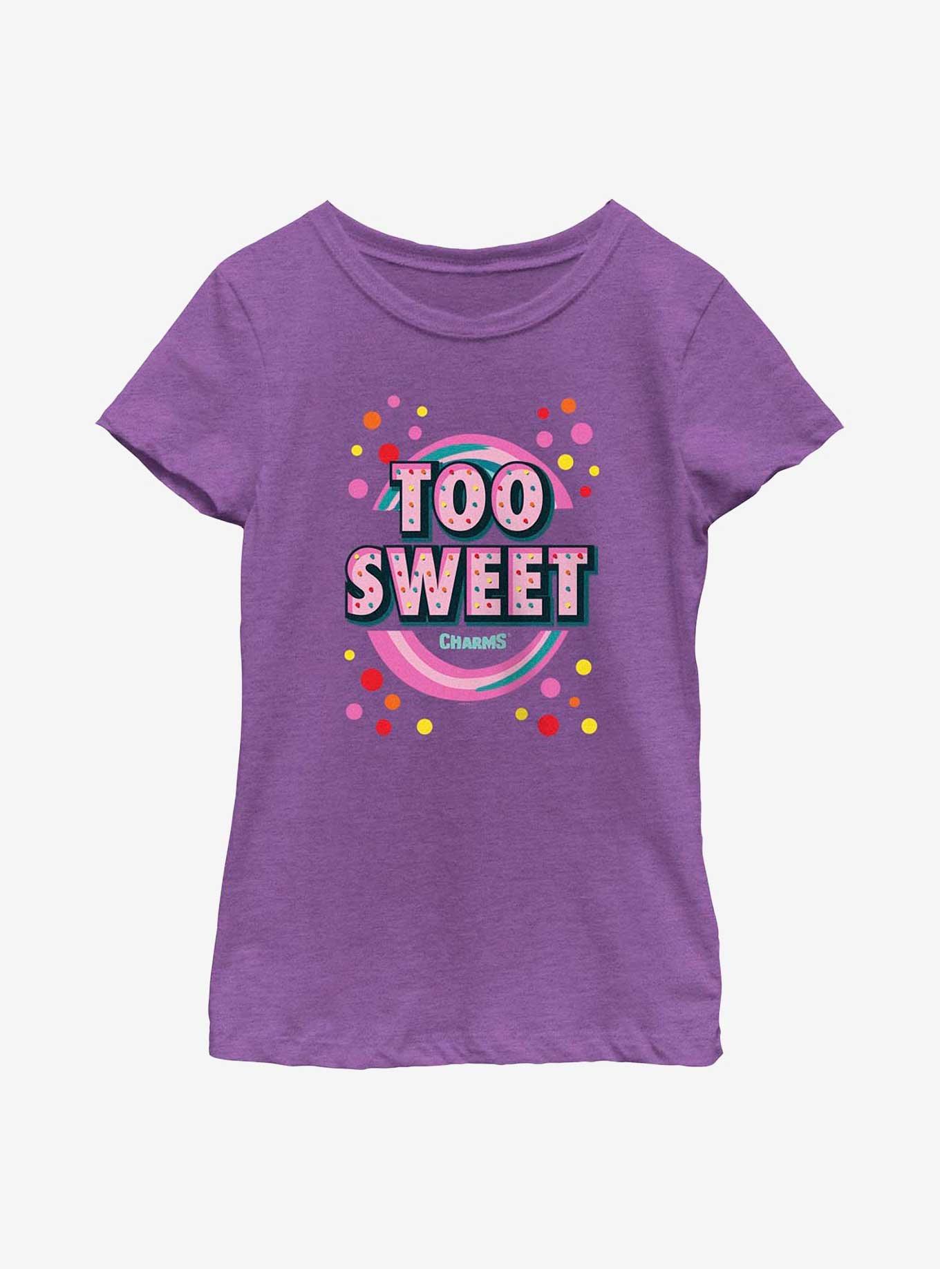 Tootsie Roll Too Sweet Youth Girls T-Shirt, PURPLE BERRY, hi-res