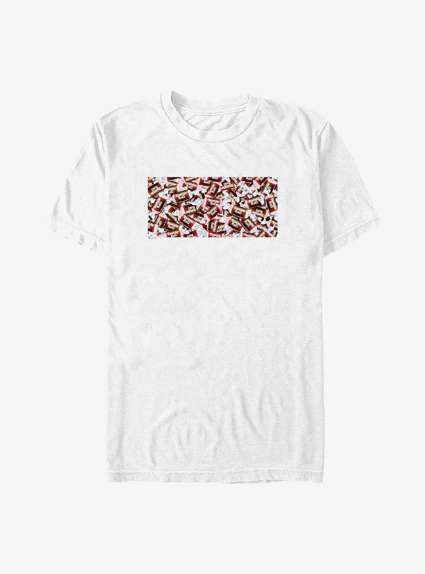 Tootsie Roll Candy Pile T-Shirt, WHITE, hi-res