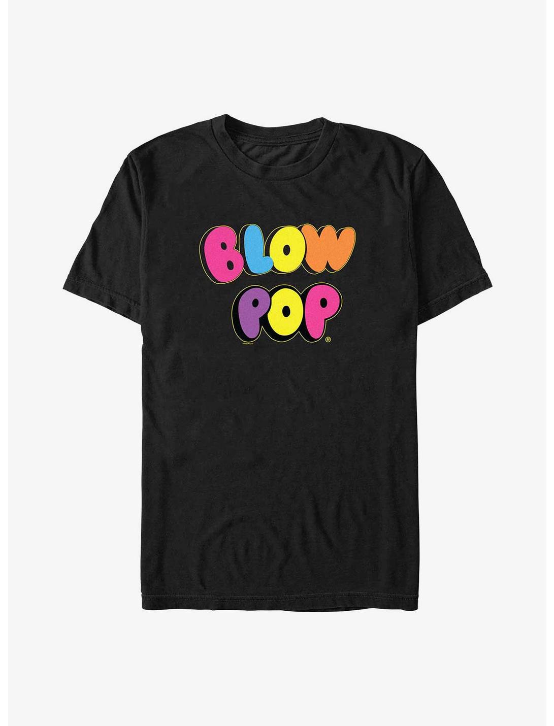 Tootsie Roll Blow Pop Logo T-Shirt, BLACK, hi-res