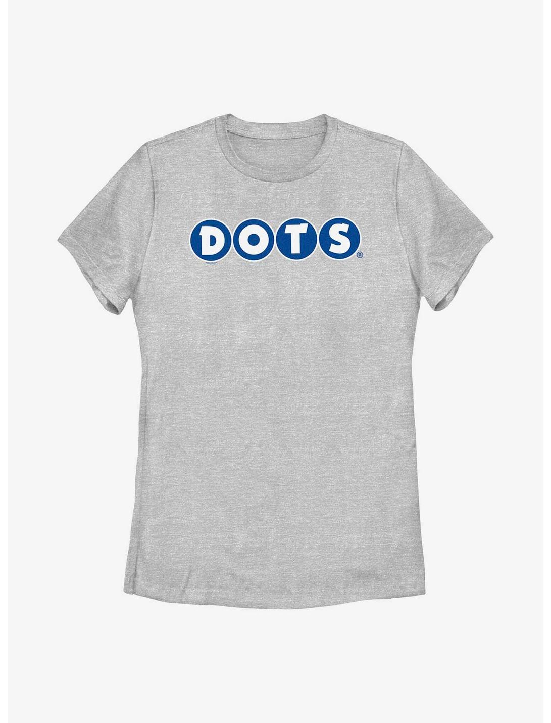 Tootsie Roll Dots Logo Womens T-Shirt, ATH HTR, hi-res