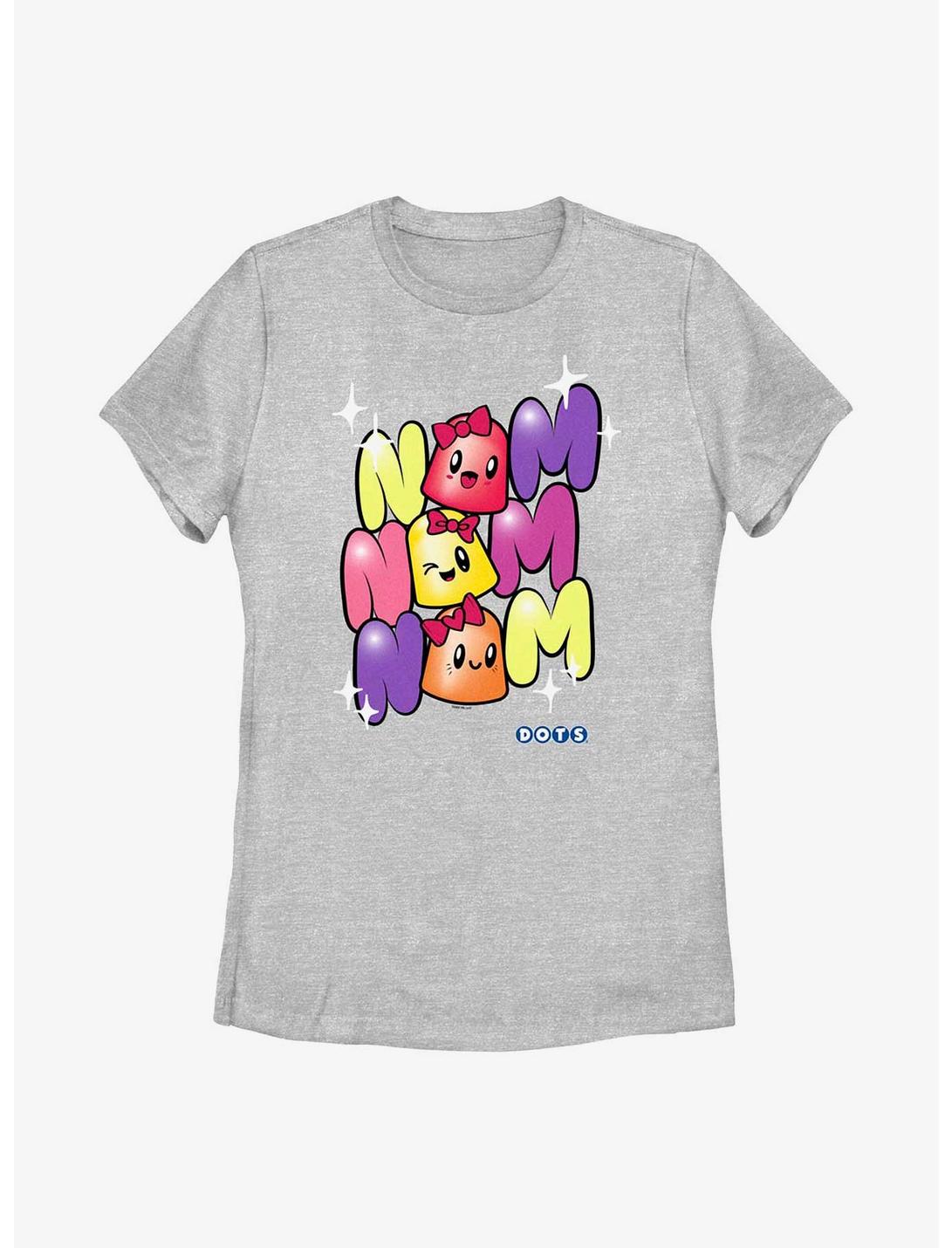 Tootsie Roll Dots Nom Nom Nom Womens T-Shirt, ATH HTR, hi-res