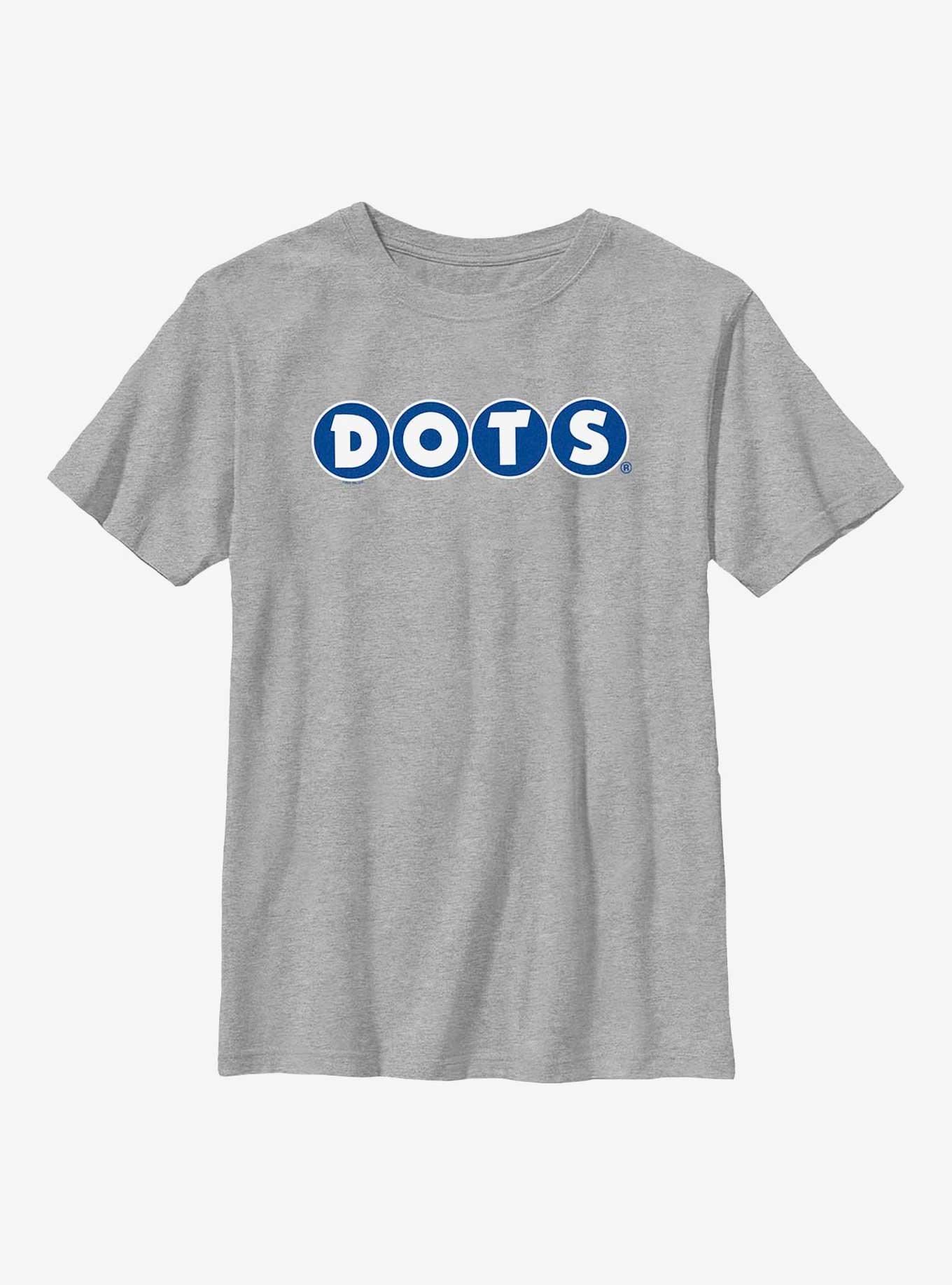 Tootsie Roll Dots Logo Youth T-Shirt, ATH HTR, hi-res