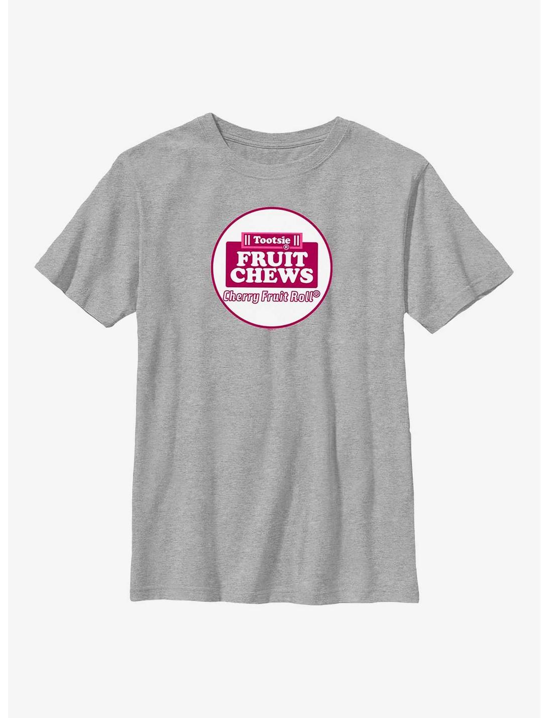 Tootsie Roll Fruit Chews Logo Youth T-Shirt, ATH HTR, hi-res