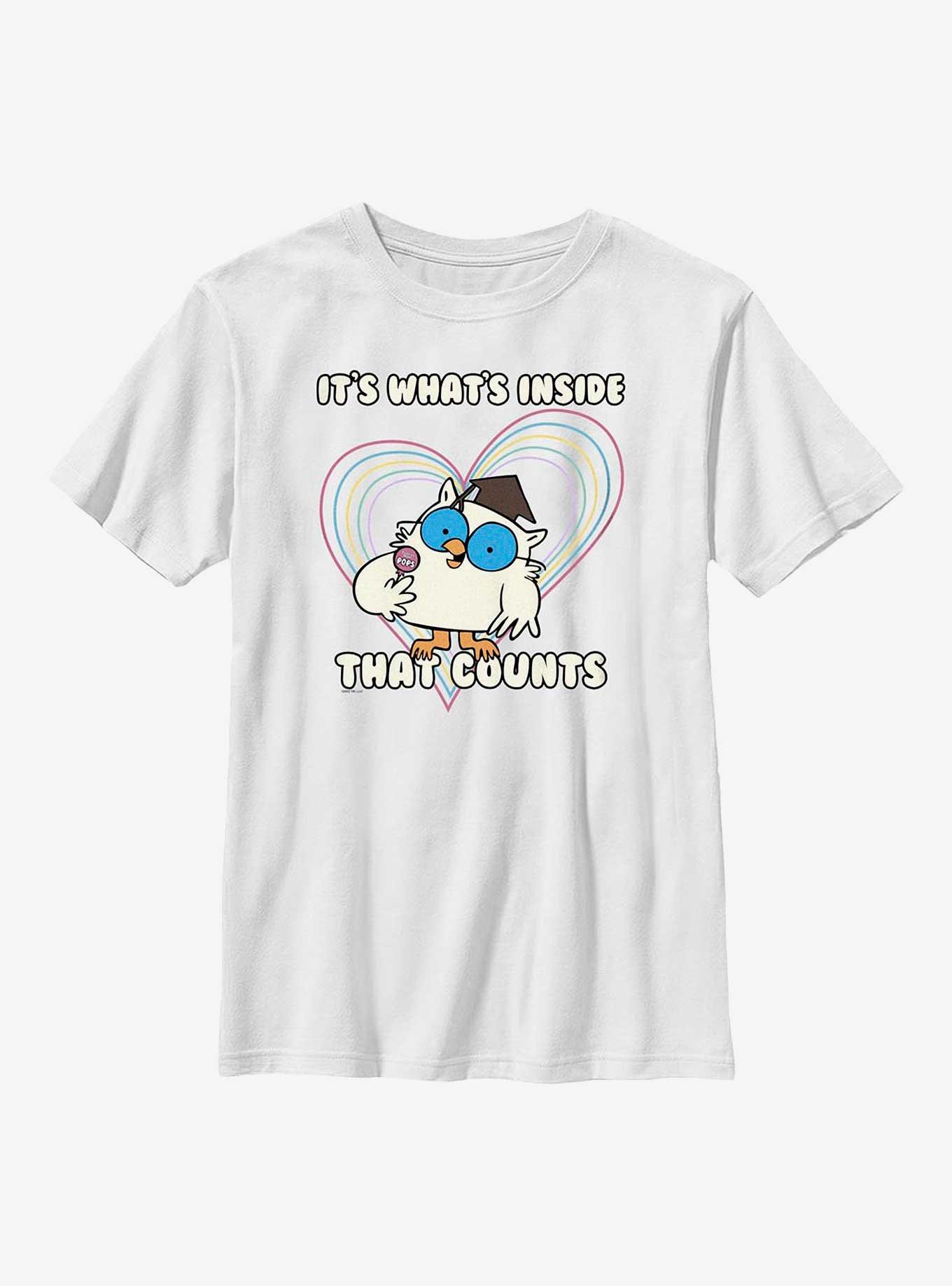 Tootsie Roll It's Whats Inside That Counts Youth T-Shirt, , hi-res