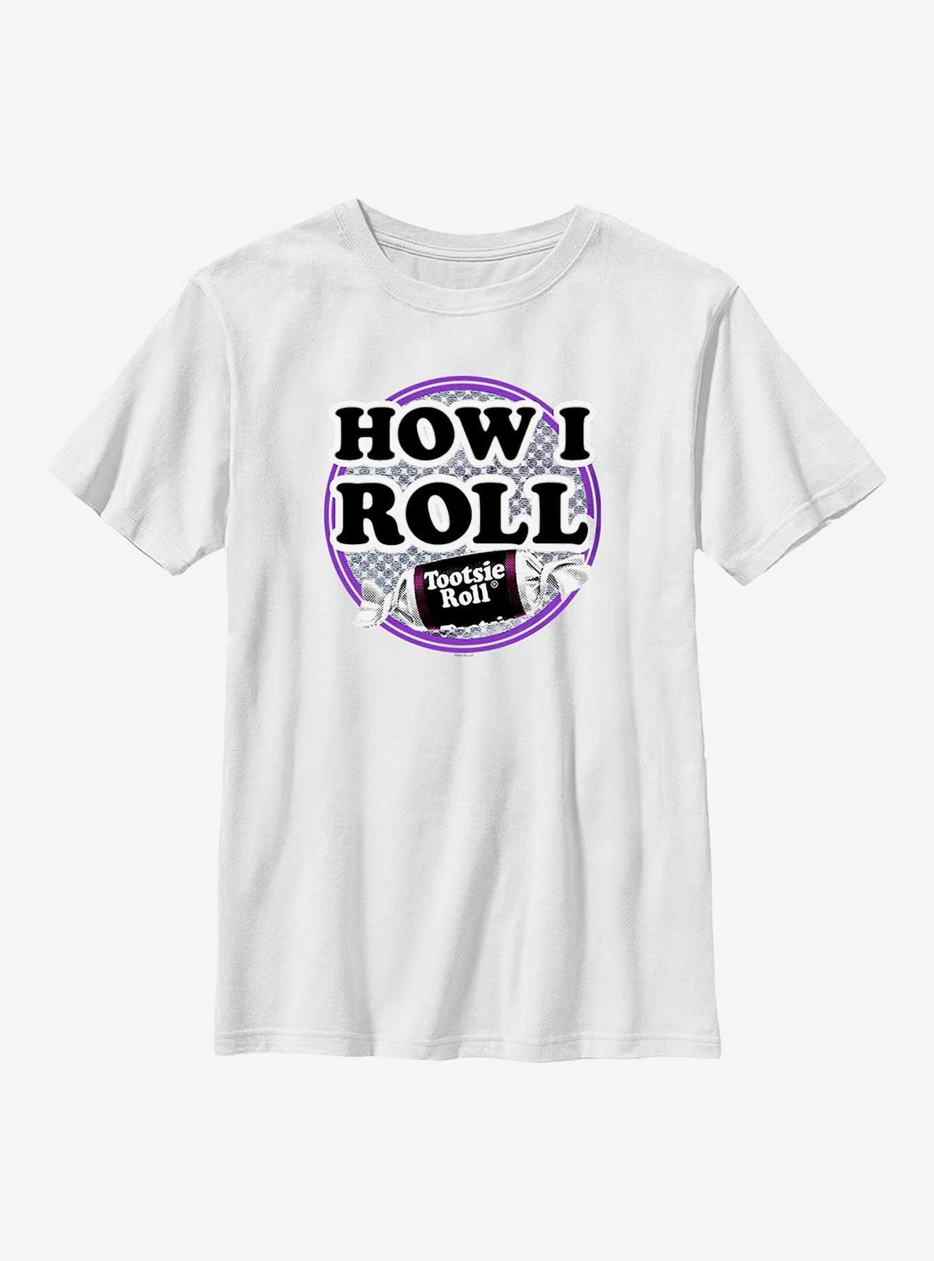 Tootsie Roll See Me Rollin' Youth T-Shirt, WHITE, hi-res