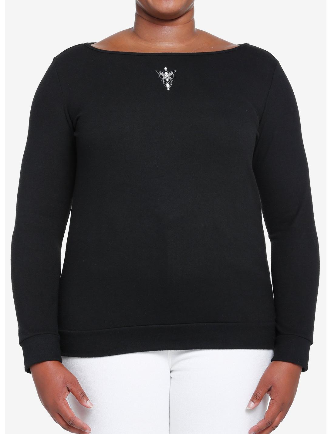 Her Universe The Lord Of The Rings Arwen Evenstar Sweater Plus Size Her Universe Exclusive, MULTI, hi-res