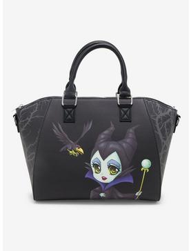 Loungefly Disney Sleeping Beauty Maleficent Dragon & Chibi Satchel Bag, , hi-res