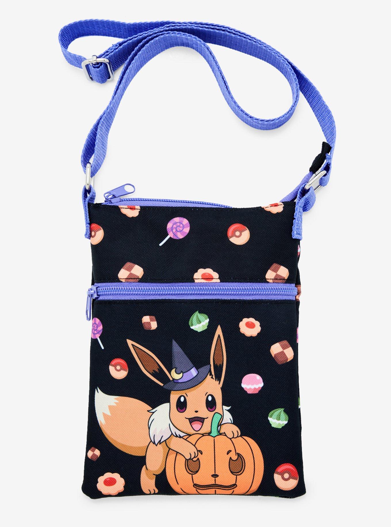 Hot Topic Loungefly Pokemon Eevee Eeveelutions Passport Crossbody