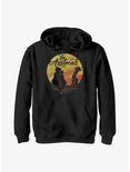 Disney The Aristocats Moon Silhouette Youth Hoodie, BLACK, hi-res