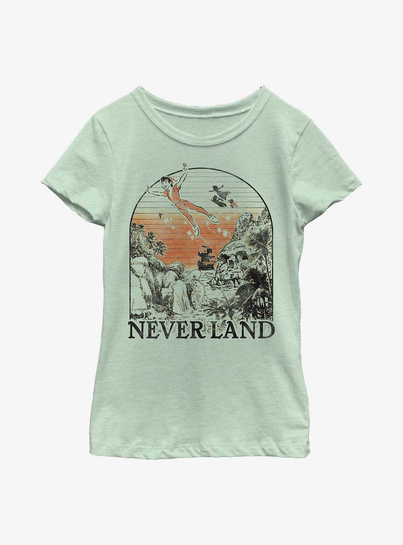 Disney Peter Pan Neverland Vintage Youth Girls T-Shirt, , hi-res